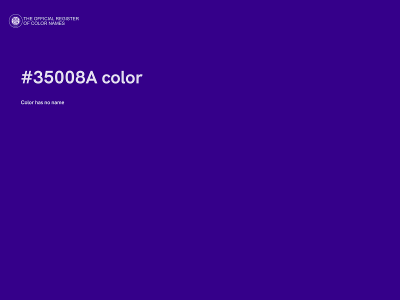 #35008A color image