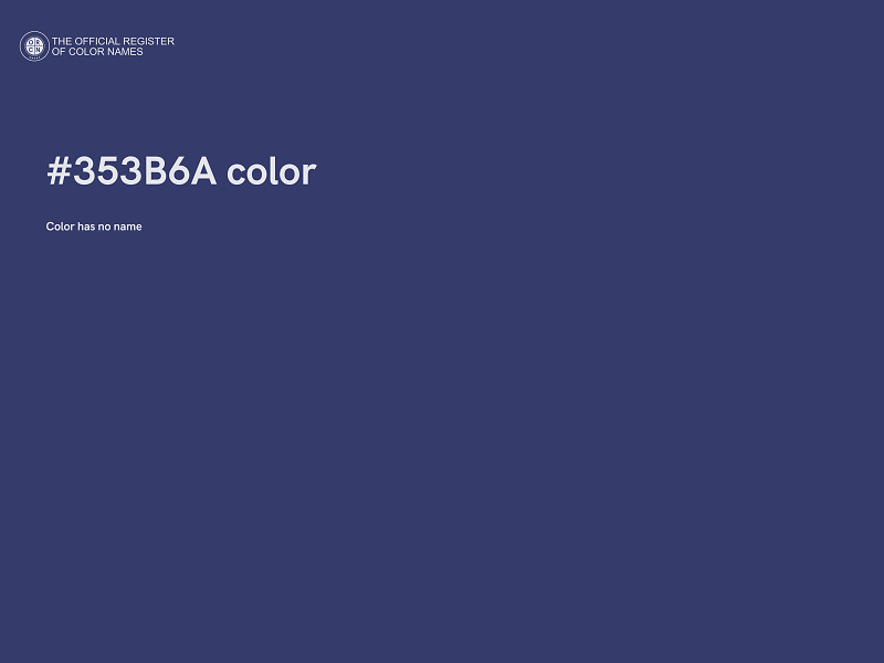 #353B6A color image