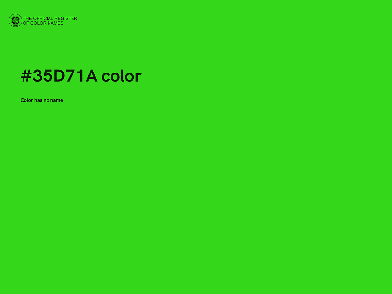 #35D71A color image