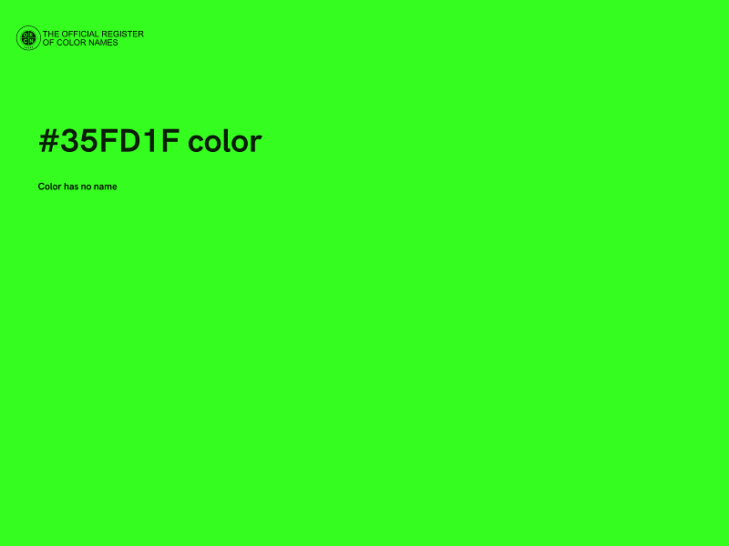 #35FD1F color image