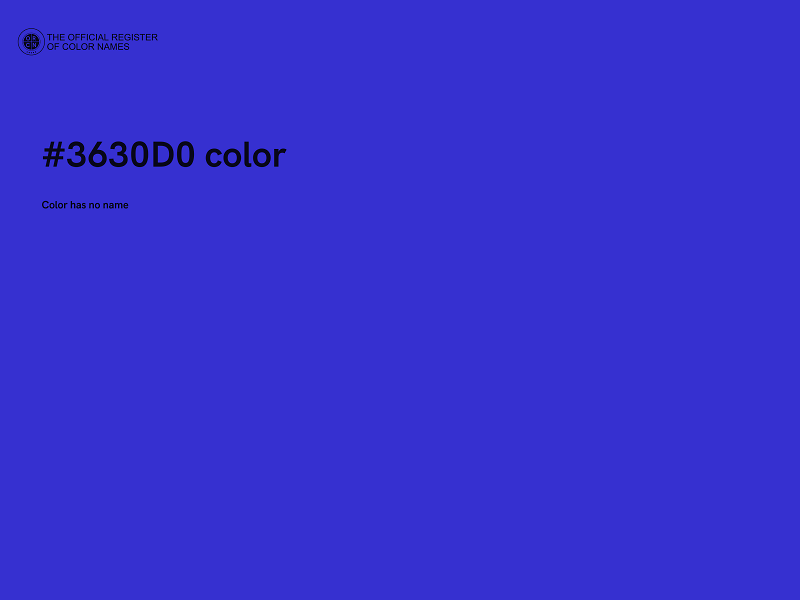 #3630D0 color image