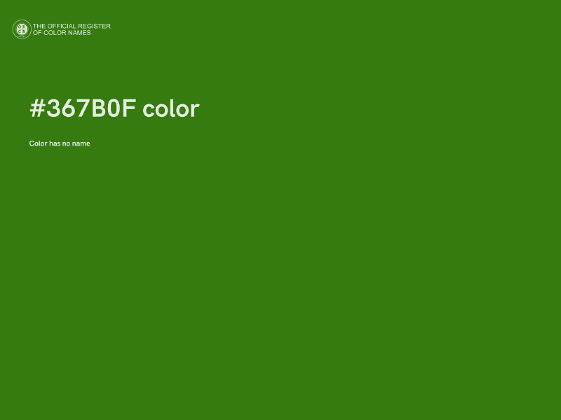 #367B0F color image