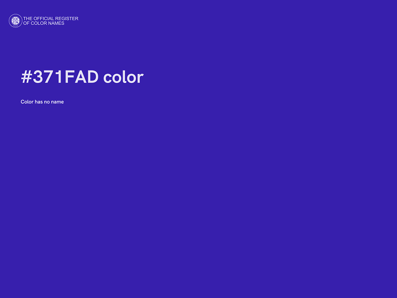 #371FAD color image