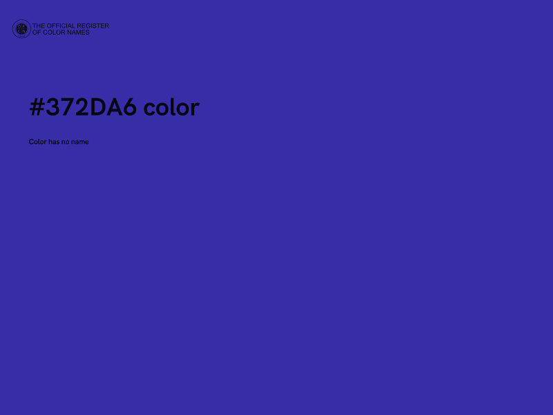 #372DA6 color image