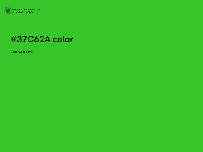 #37C62A color image