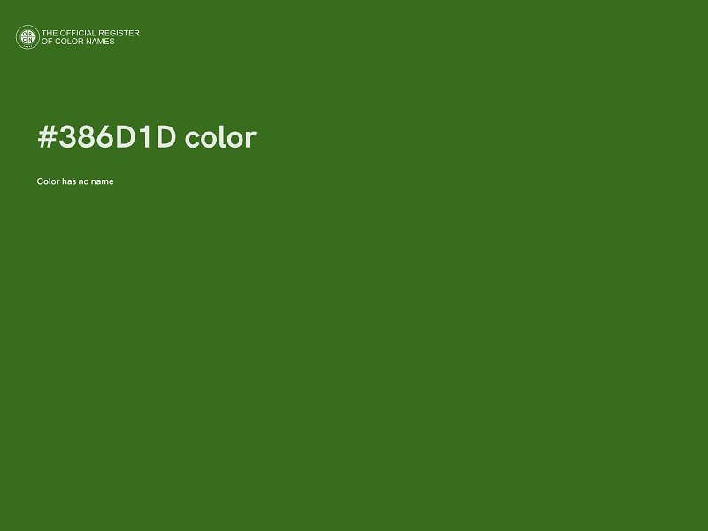 #386D1D color image