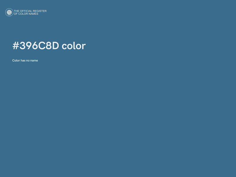 #396C8D color image