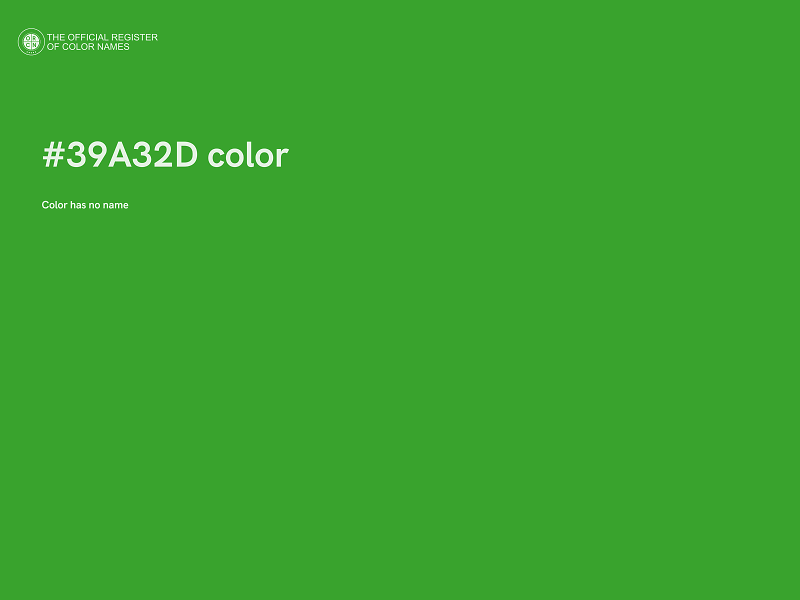 #39A32D color image