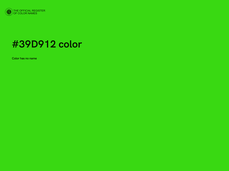 #39D912 color image