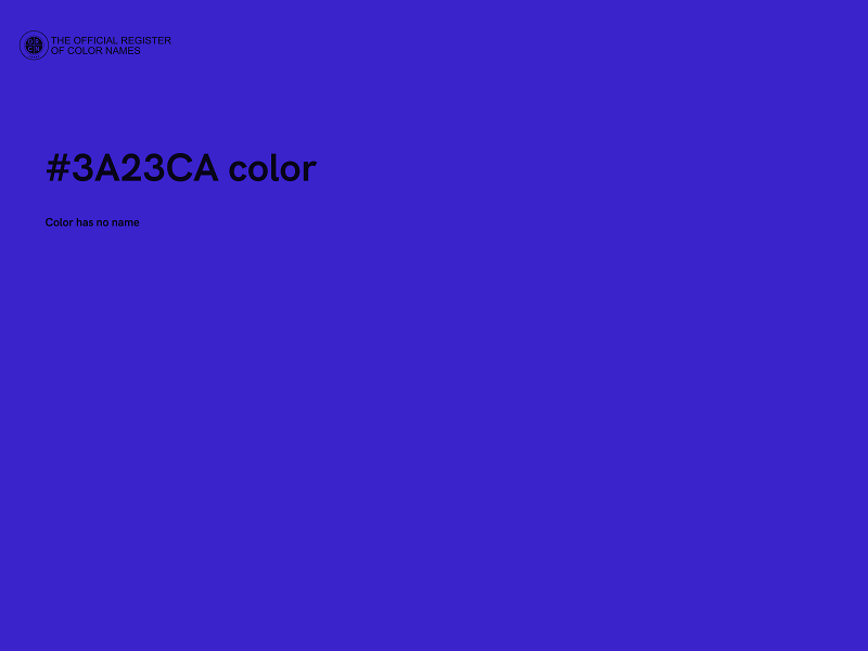 #3A23CA color image