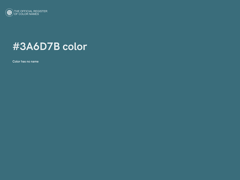 #3A6D7B color image