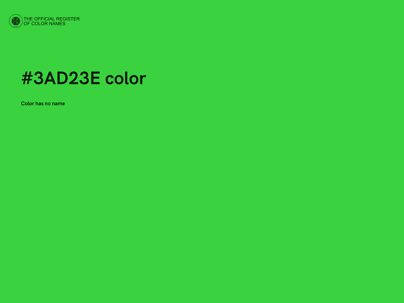 #3AD23E color image