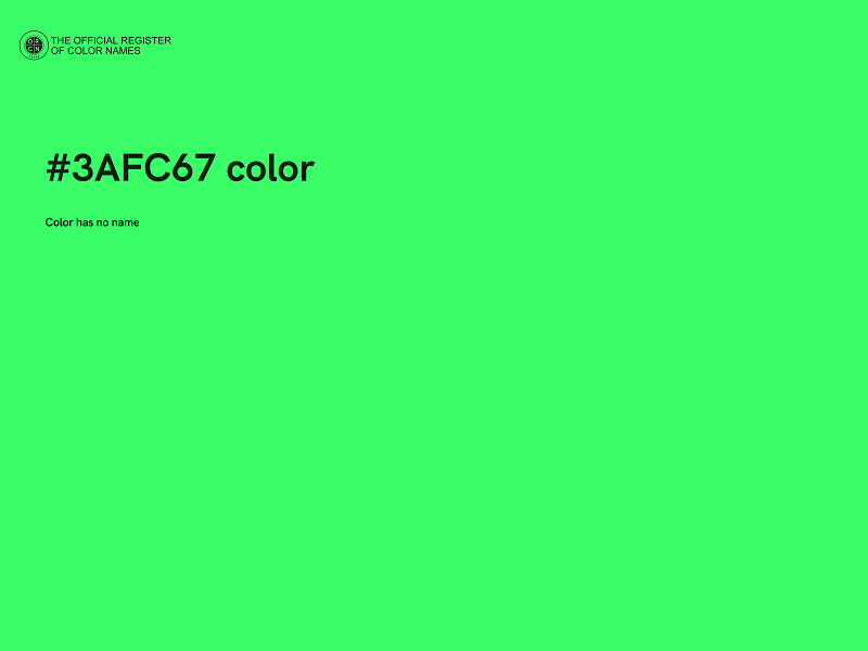 #3AFC67 color image