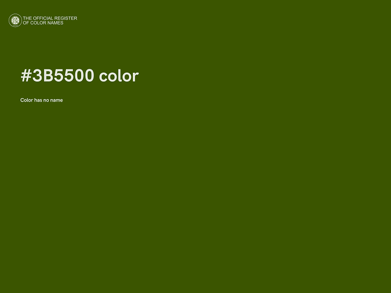 #3B5500 color image