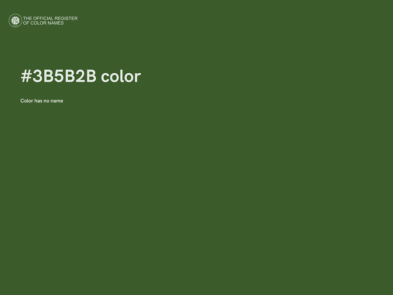 #3B5B2B color image