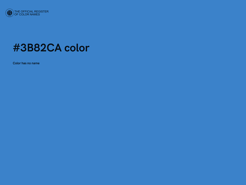 #3B82CA color image