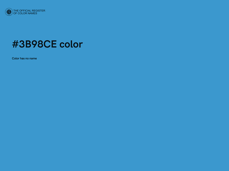 #3B98CE color image