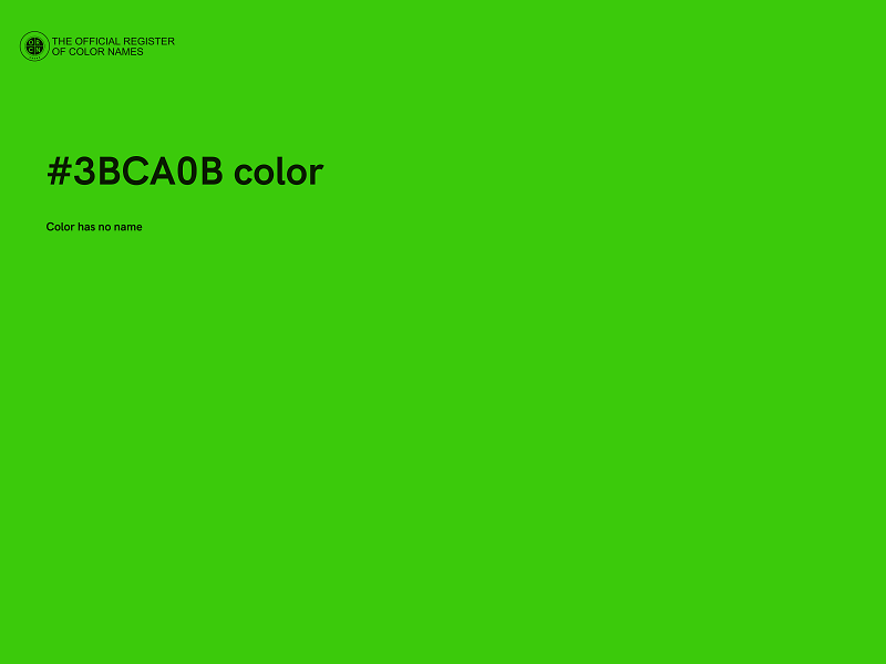 #3BCA0B color image