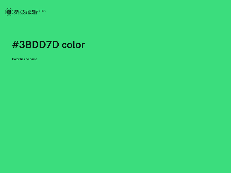 #3BDD7D color image