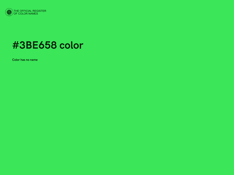 #3BE658 color image