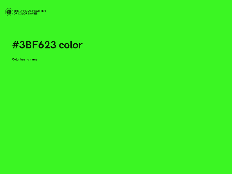 #3BF623 color image