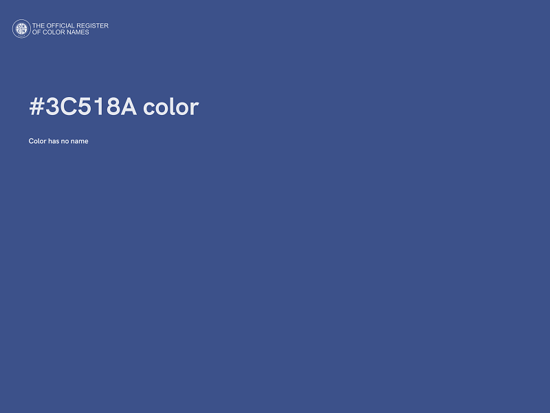 #3C518A color image