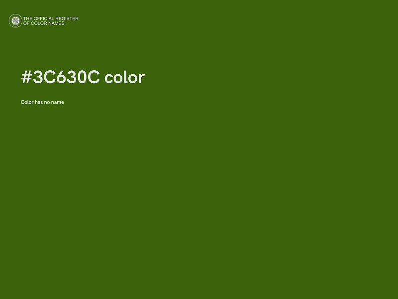 #3C630C color image