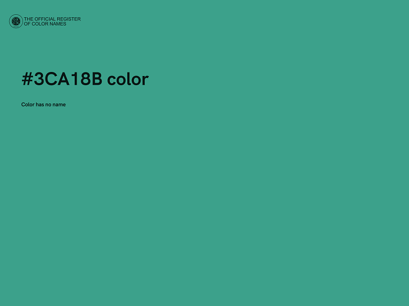 #3CA18B color image