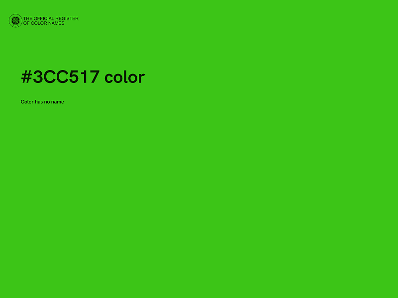 #3CC517 color image