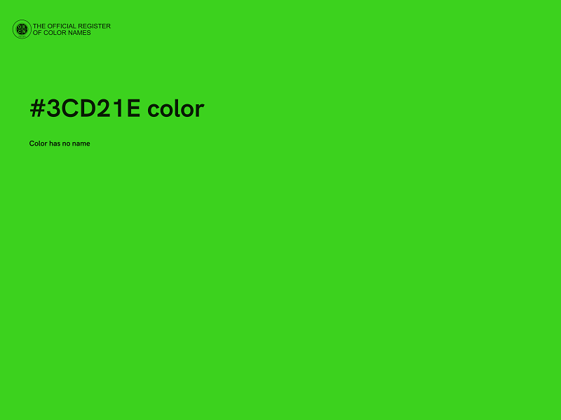 #3CD21E color image