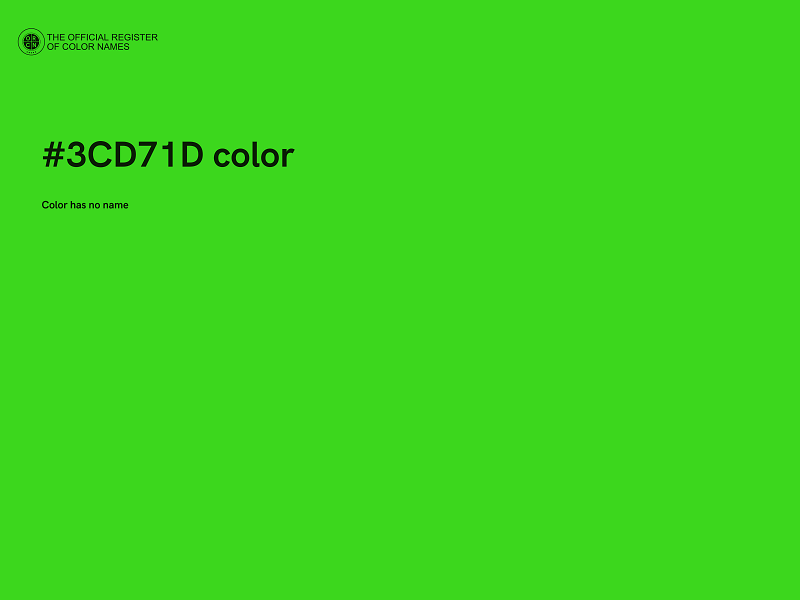 #3CD71D color image