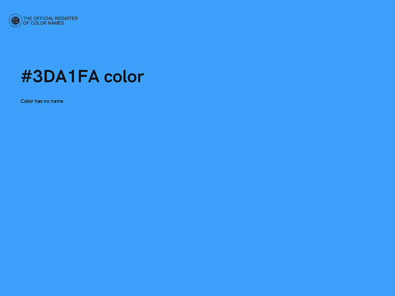 #3DA1FA color image