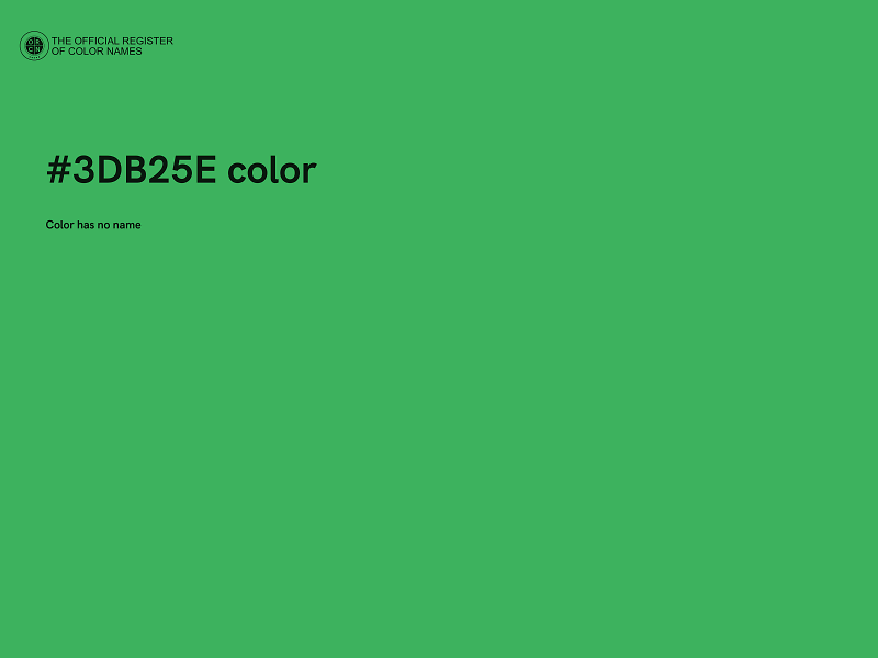 #3DB25E color image