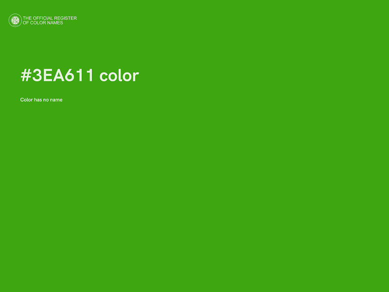 #3EA611 color image