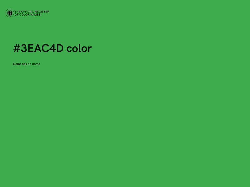 #3EAC4D color image