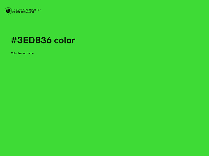 #3EDB36 color image