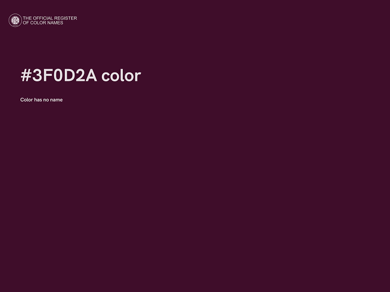 #3F0D2A color image