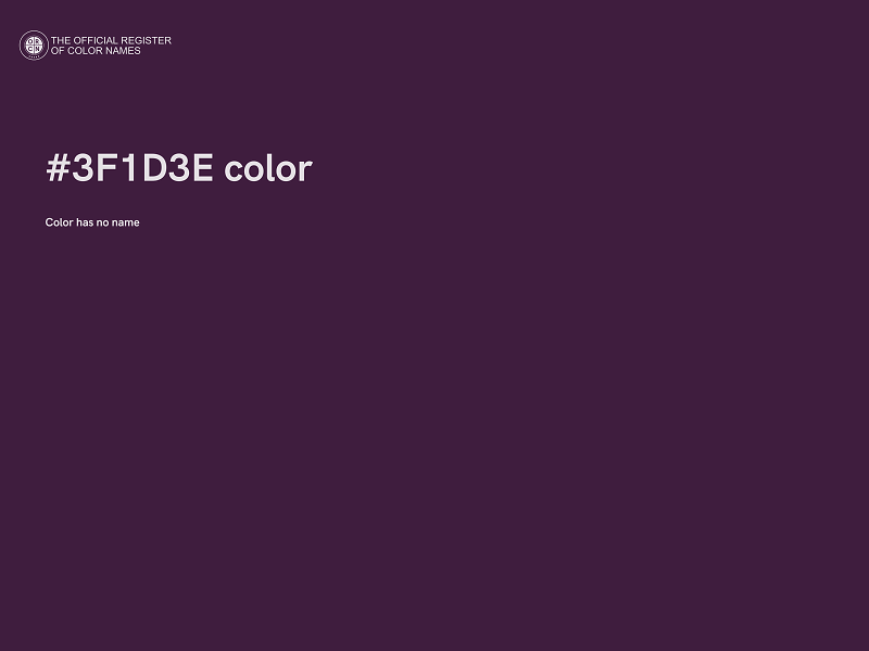 #3F1D3E color image