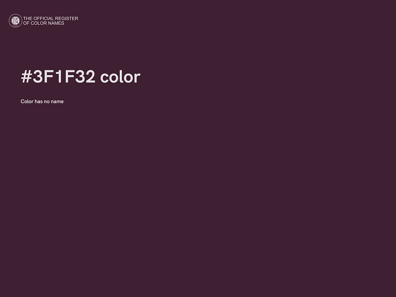 #3F1F32 color image