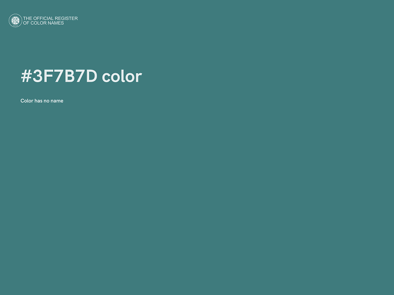 #3F7B7D color image