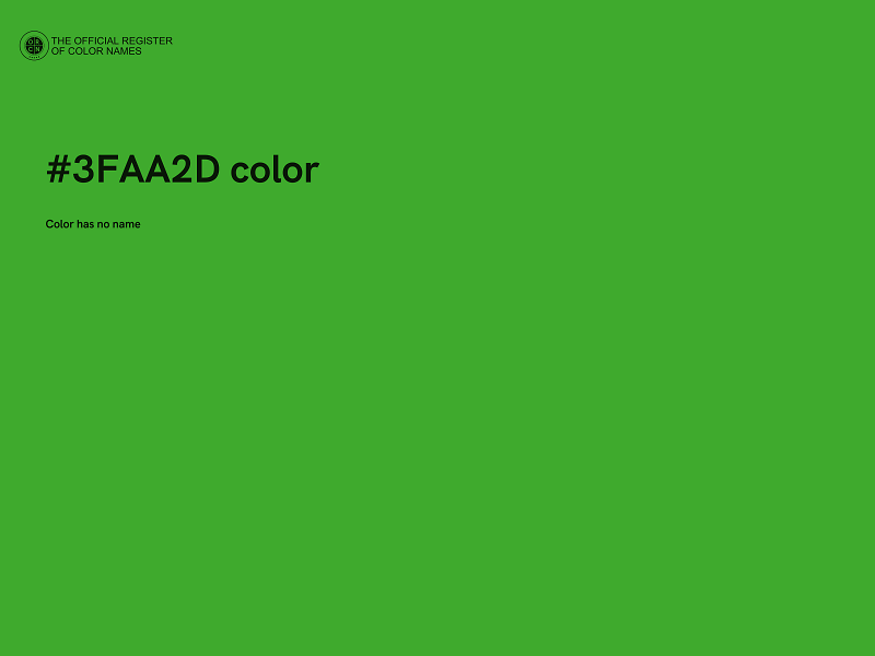 #3FAA2D color image