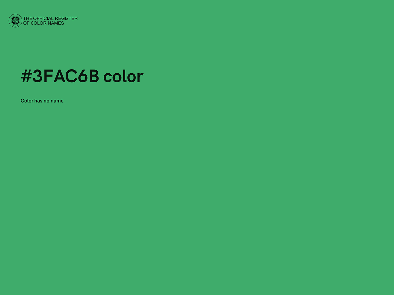 #3FAC6B color image