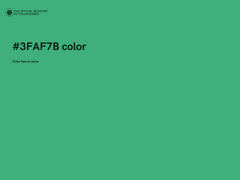 #3FAF7B color image