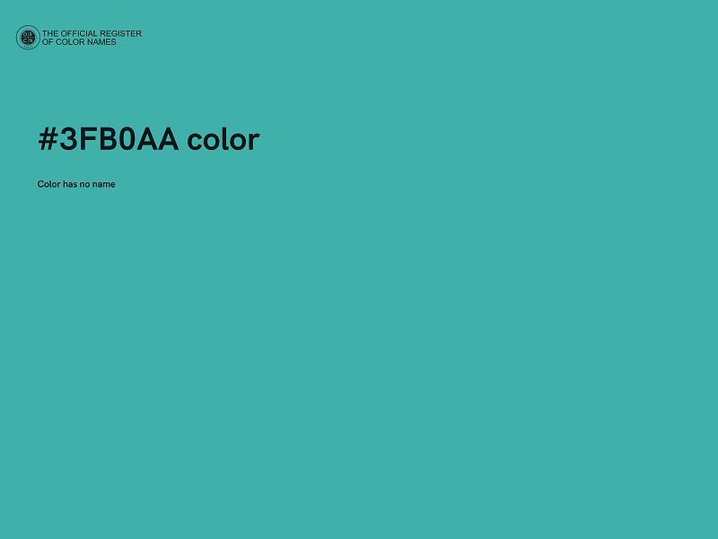 #3FB0AA color image