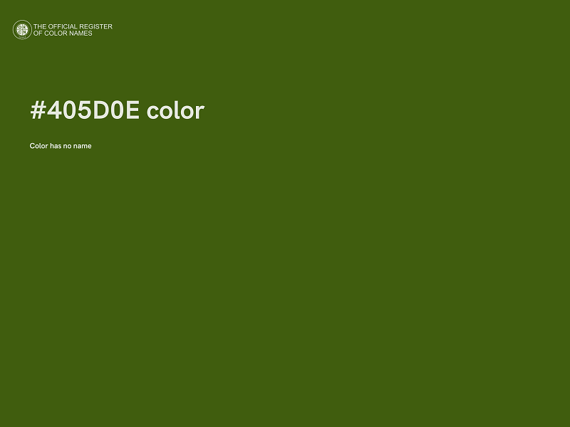 #405D0E color image