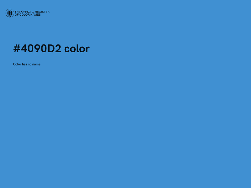 #4090D2 color image