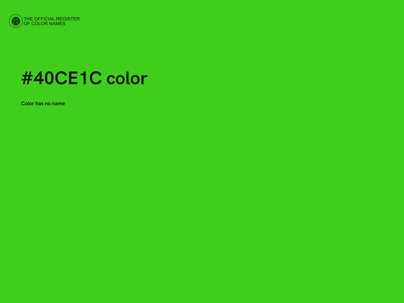 #40CE1C color image