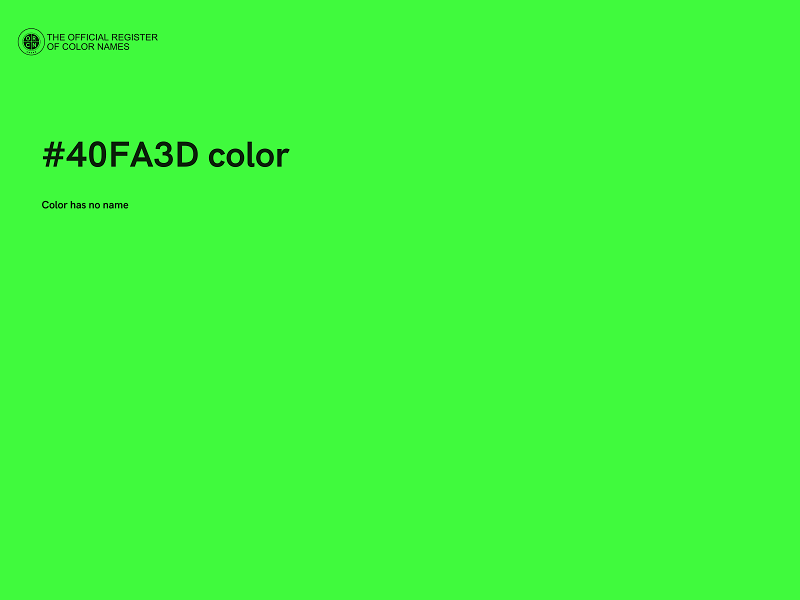 #40FA3D color image