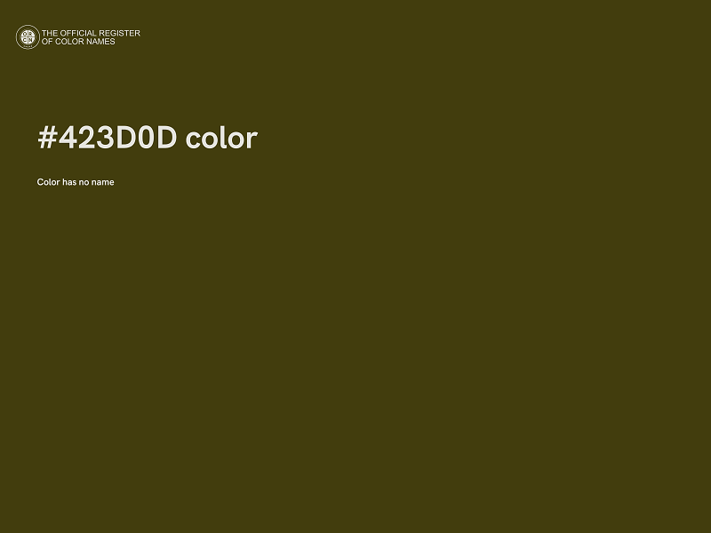 #423D0D color image