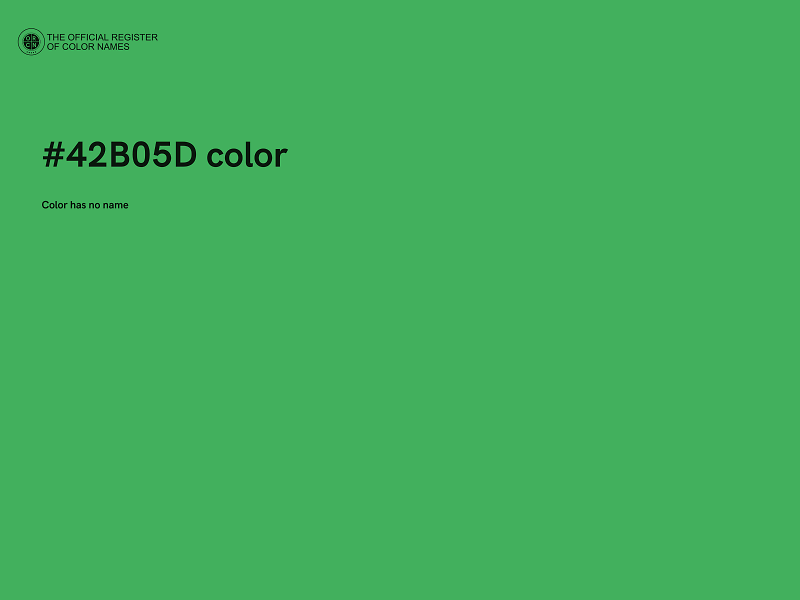 #42B05D color image